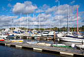 Lymington marina, New Forest, Hampshire, England, United Kingdom, Europe