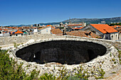 Former dome of the Vestibule of Diocletian's Palace, UNESCO World Heritage Site, Split, Croatia, Europe