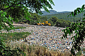 Garbage dump, Hvar island, Croatia, Southeast Europe