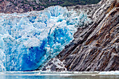 Scenic views of the south Sawyer Glacier in Tracy Arm-Fords Terror Wilderness area in Southeast Alaska, United States of America, North America