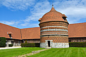 Pigeon house of Manoir d'Ango, 16th century, former summer residence of Jehan Ango, ship-owner who provided ships to king of France Francis I, Varengeville-sur-Mer, near Dieppe, Seine-Maritime department, Normandy region, France, Europe