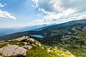 Hiking trails around Seven Rila Lakes, Bulgaria, Europe