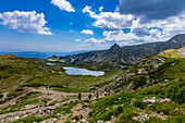 Views of Seven Rila Lakes, Bulgaria, Europe