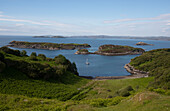 Clashnessie-Drumbeg Road, Assynt, Sutherland, Highlands, Schottland, Vereinigtes Königreich, Europa