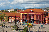 Saint-Etienne-Chateaucreux railway station, Saint-Etienne, Loire department, Auvergne-Rhone-Alpes region, France, Europe