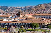 Basilica Menor de la Merced und Plaza de Armas, UNESCO-Weltkulturerbe, Cusco (Cuzco), Provinz Cusco, Region Cusco, Peru, Südamerika