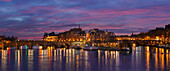 Pont Neuf und Ile de la Cite, Ile Saint-Louis, Paris, Ile de France, Frankreich, Europa