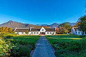 La Motte Wine Estate, Franschhoek Valley, Franschhoek, Westkap-Provinz, Südafrika, Afrika