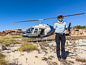 Mitchell River waterfalls via helicopter from Swift Bay, Kimberley, Western Australia, Australia, Pacific