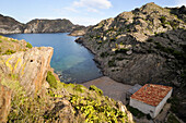 Bach Cala Culip, Cap Creus, Costa Brava, Katalonien, Spanien, Europa