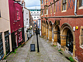 Christmas Steps, Bristol, England, Vereinigtes Königreich, Europa