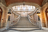 Noble Staircase, Bolsa Palace, UNESCO World Heritage Site, Porto, Norte, Portugal, Europe