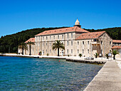 Franziskanerkloster auf der Insel Badija, Korcula, Kroatien, Europa