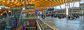 View of interior of departure lounge at Oslo Airport, Oslo, Norway, Scandinavia, Europe