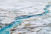 Views of Austfonna, an ice cap located on Nordaustlandet in the Svalbard archipelago in Norway, Arctic, Europe