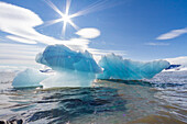 Ice in all of its myriad forms in the Svalbard Archipelago, Norway, Arctic, Europe