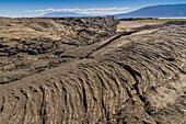 Lava- und Ascheschollen im Galapagos-Inselarchipel, UNESCO-Weltnaturerbe, Ecuador, Südamerika