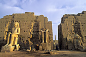 Eighth pylon, Precinct of Amun-Re, Karnak, UNESCO World Heritage Site, Luxor, Thebes, Egypt, North Africa, Africa