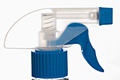 Close up of a cleansing spray nozzle