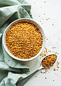 Healthy bee pollen grains