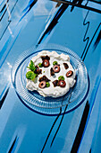 Feta mousse with olives and sun-dried tomatoes in Athens, 659207