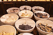 Mixed chocolate display