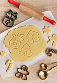 Christmas baking, gingerbread
