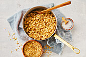 Basic recipe for cooked oats