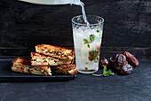 Club Jaljeera, Indian club sandwich with egg