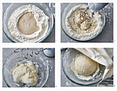Making yeast dough