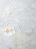 Floured work surface, dough card with leftover dough