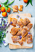 Lavender scones with apricots