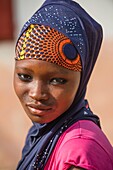 Benin, Notrhern district, Copargo, woman portrait