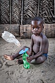 Ivory Coast, Grand Lahou district, Grand Lahou,boy