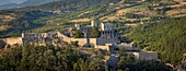 Frankreich, Alpes-de-Haute-Provence, Sisteron, die Zitadelle aus dem XIII-XVI Jahrhundert, der Wehrgang, der Glockenturm oder Kerker und die Kapelle aus dem 15.