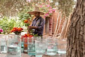 Marokko, Marrakesch, Beldi Country Club, Geschichte: Märchenhafter Rosengarten