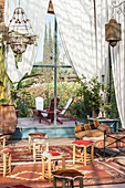 Morocco, Marrakesh, Beldi Country Club, Story: The stunning charm of the Beldi greenhouses