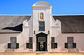 South Africa, Western Cape, Cape Dutch style architecture of Groot Constantia Farm,