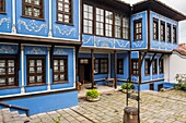 Bulgarien, Plowdiw, Haus Stepan Hindlian, erbaut 1834-35 und bis heute eines der seltenen Beispiele für das symmetrische Haus des alten Plowdiw