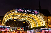 France, Nord, Lille, place Rihour, the Christmas market