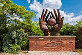 Hungary, Central Hungary, Budapest, Szobor Park or Memento Park includes all the ancient statues erected to the glory of communism in the Hungarian capital