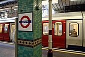 United Kingdom, London, Whitechapel district, Subway station (Metro) Aldgate