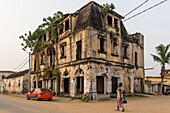 Ivory Coast, Grand Bassam, old colonial house