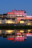 Frankreich, Indre et Loire, Loire-Tal, das von der UNESCO zum Weltkulturerbe erklärt wurde, die Loire-Kais und das Schloss von Amboise