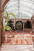 Morocco, Marrakesh, Beldi Country Club, Story: The stunning charm of the Beldi greenhouses