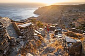 Greece, Cyclades archipelago, Andros island, hike number 7 to Zagora archaeological site