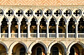 Italien, Venetien, Venedig, Weltkulturerbe der UNESCO, Markusplatz, Dogenpalast (Palazzo Ducale)