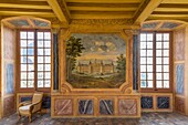 Frankreich, Indre et Loire, Gizeux, Schloss von Gizeux, Gemäldegalerie des Schlosses Gizeux, Schlössergalerie