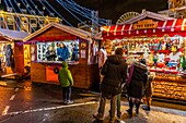 France, Nord, Lille, place Rihour, the Christmas market