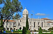 Portugal, Lissabon, Stadtteil Belém, Jeronimos-Kloster, von der UNESCO zum Weltkulturerbe erklärt